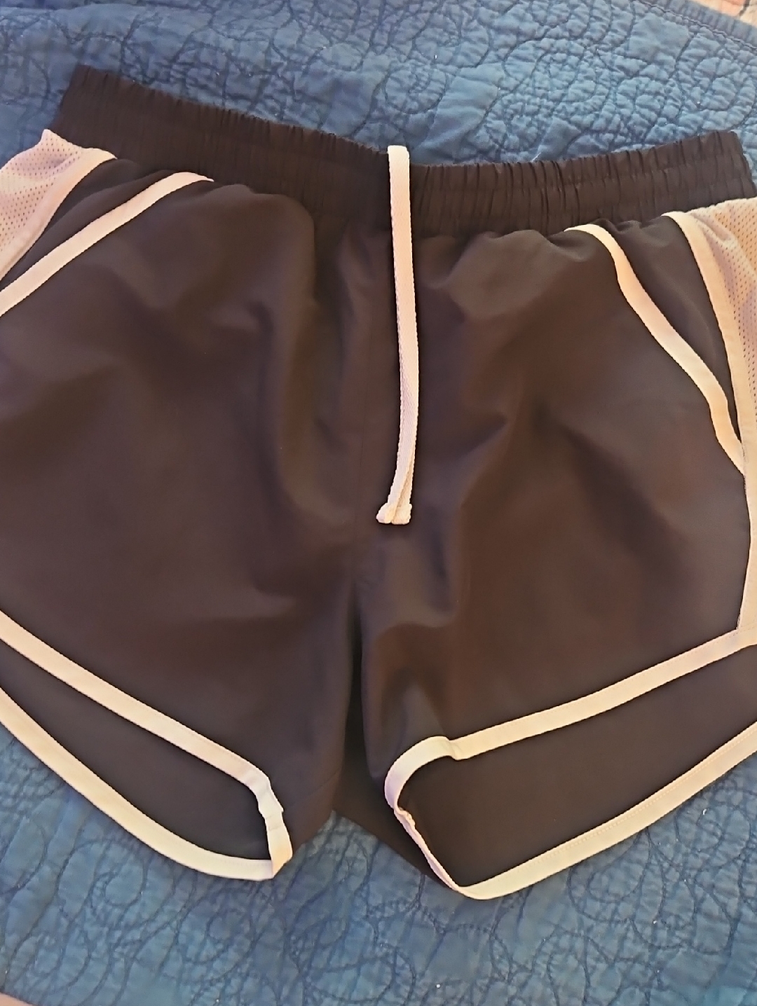 Underarmour Athletic Swim Trunks With Pockets, Adjustable Waistband